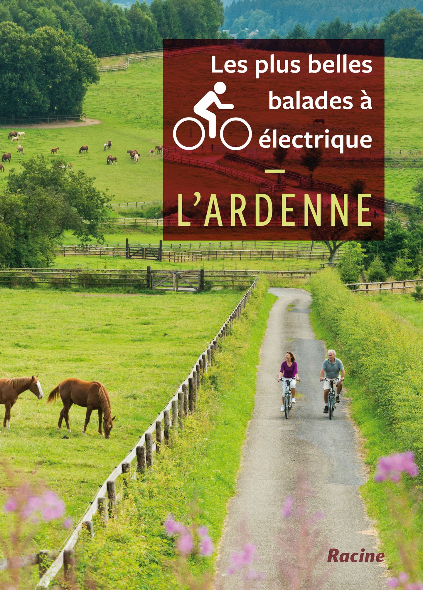 Couverture du livre “Les plus belles balades à vélo électrique - L’Ardenne”