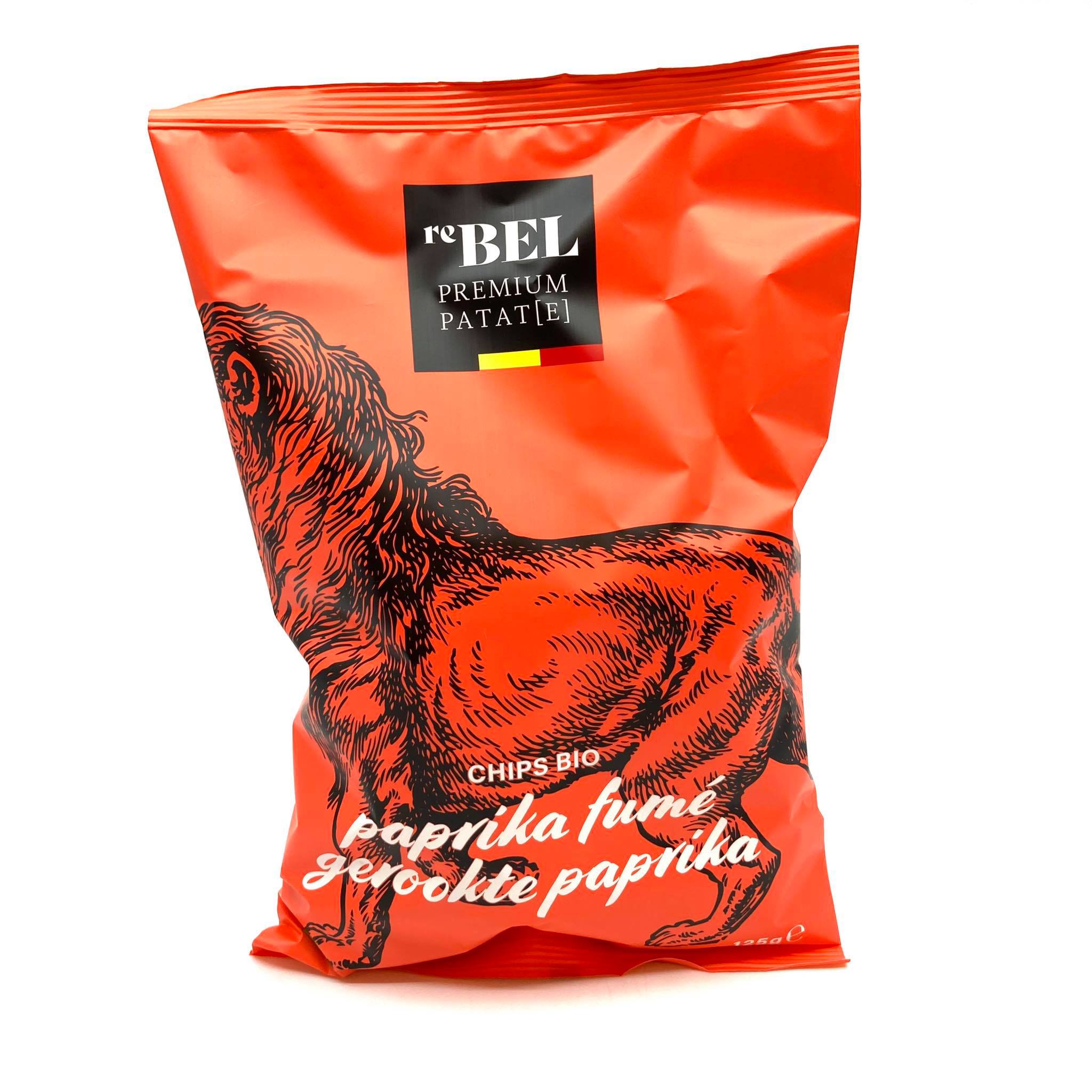 Chips BIO paprika fumé ReBEL 125gr