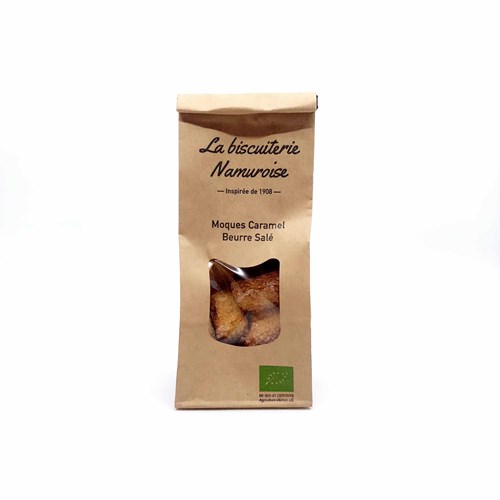 Biscuits moques caramel beurre salé BIO - 100gr