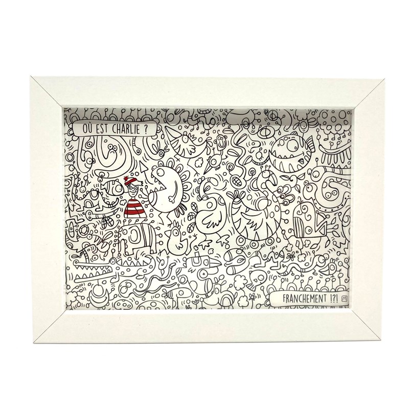 Cadre "Les Bestioles" - Où est Charlie?