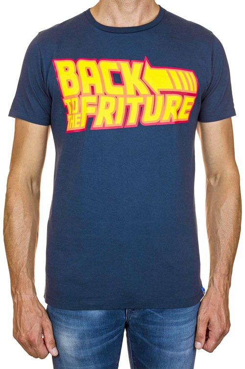 T-shirt "Back to the friture" marine