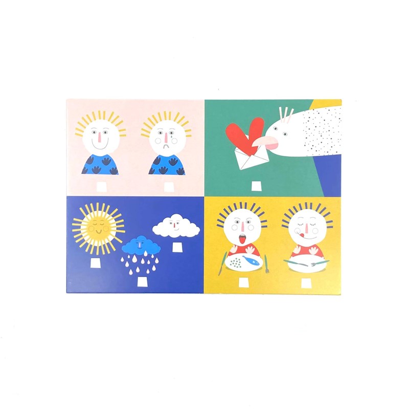 Carte " A cocher" + Enveloppe