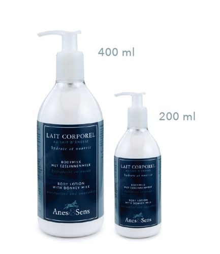 Lait corporel au lait d'ânesse