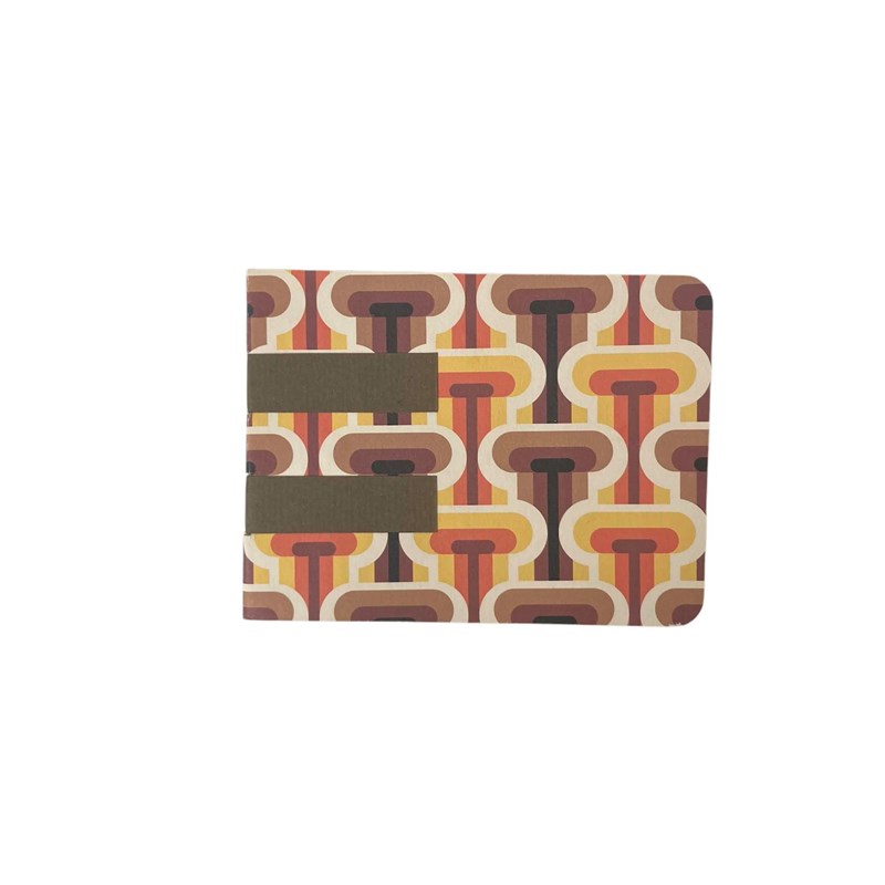 Carnet A6 horizontal années 70