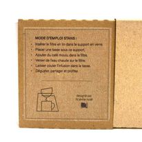 Café stans, set pour café filtre individuel