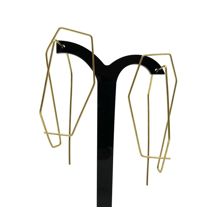 Boucles d'oreilles laiton 5.52