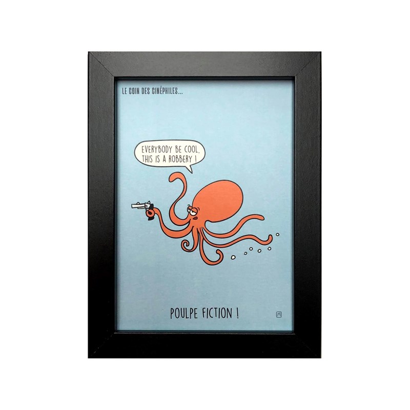 Cadre "Le coin des cinéphiles" - Poulpe fiction