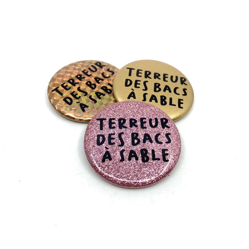 Badge "Terreur des bacs à sable"