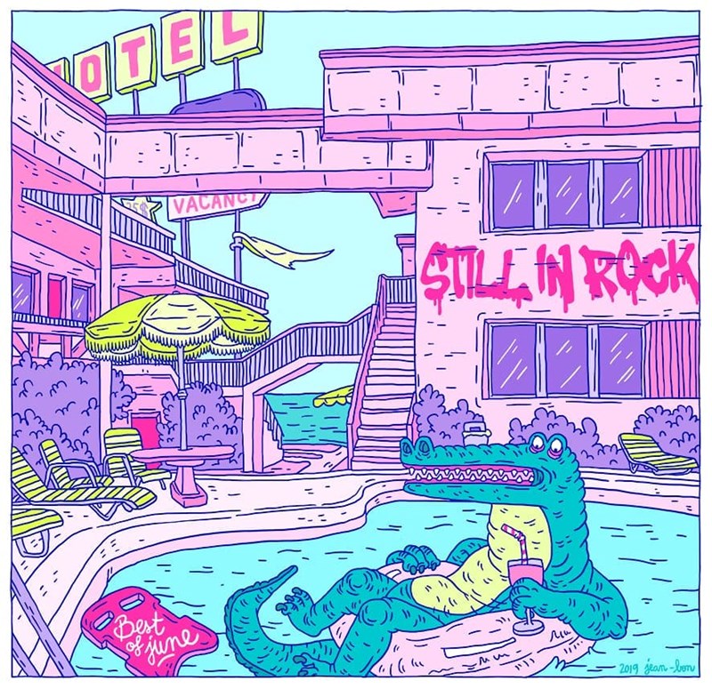 Still in Rock - Print A4