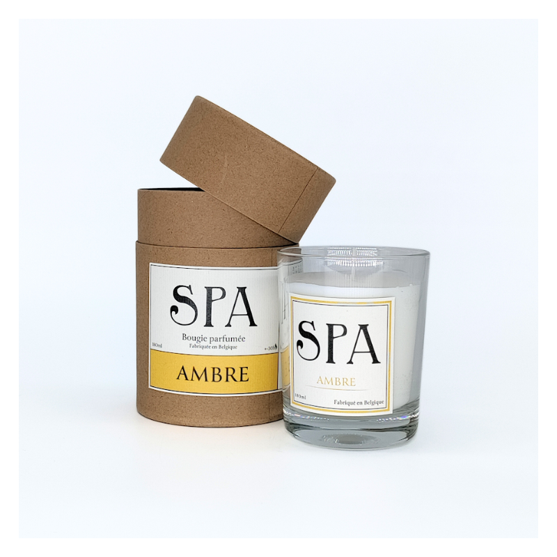 Bougie Parfumée 180ml – Ambre