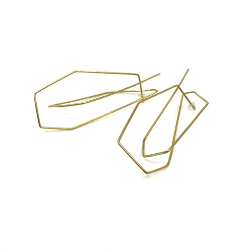 Boucles d'oreilles laiton 5.52