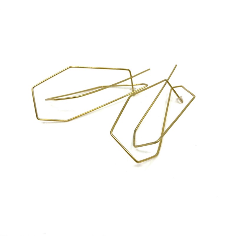 Boucles d'oreilles laiton 5.52