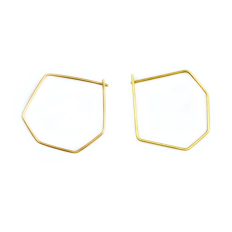 Boucles d'oreilles laiton 5.25