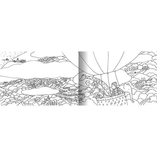 Bienvenue en Belgique - Livre à colorier