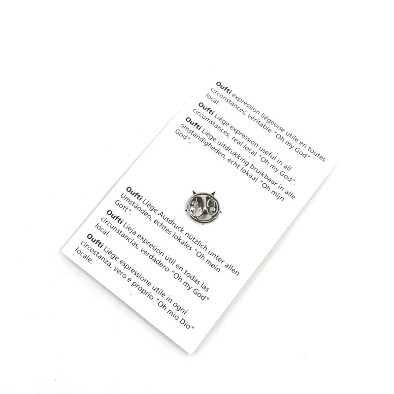 Pin's "Oufti is the new OMG" rouge bleu