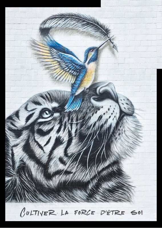 Affiche "Cultiver la force d'être soi" 50*70cm