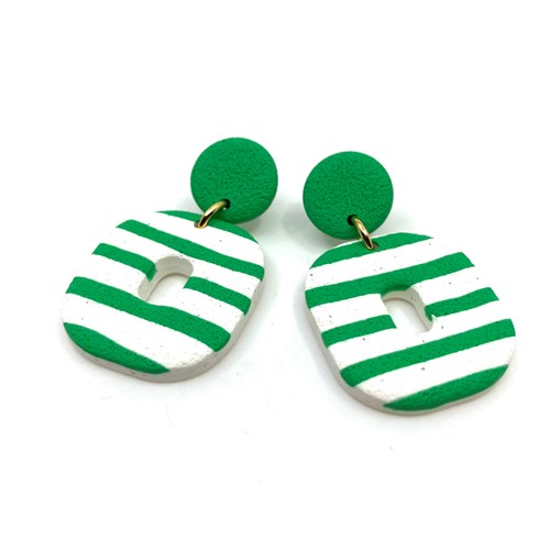 Petite Helen - rayure vert