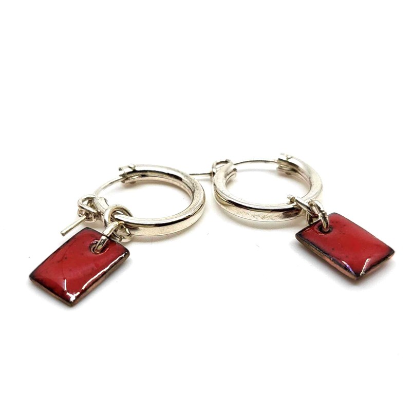 Collection "Mini classic créole" - rectangle - rouge