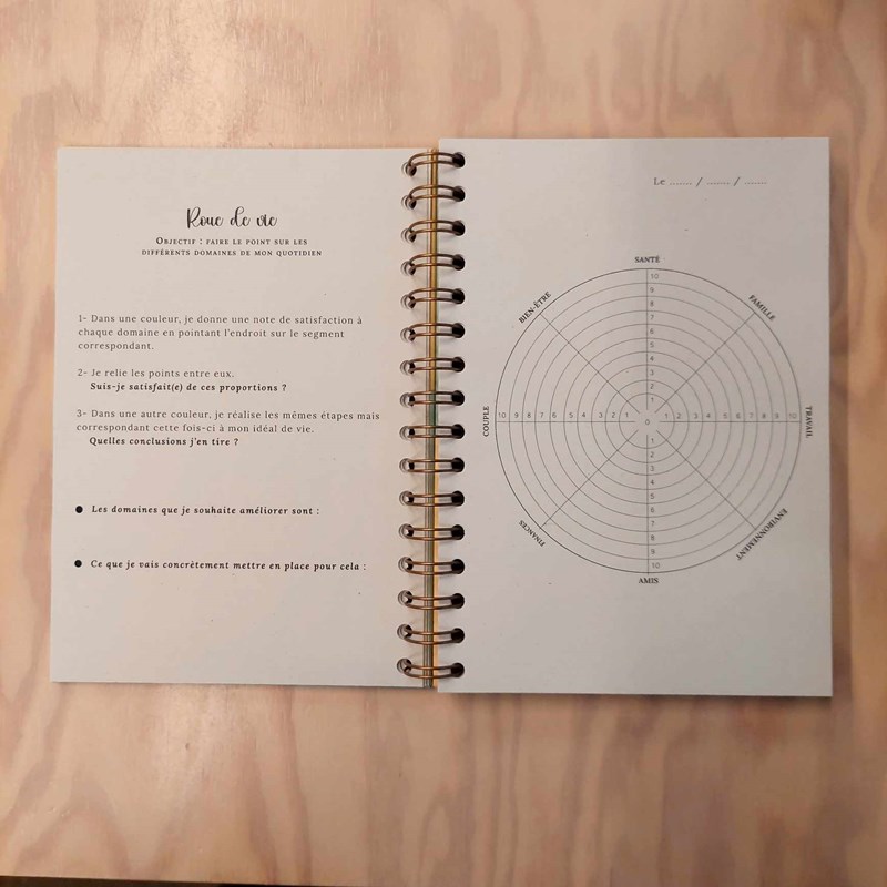 AGENDA 2026 – Bleu/poudré A5