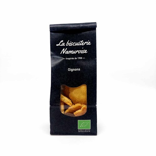 Biscuits salés aux oignons BIO 100gr