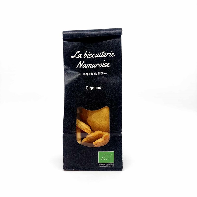 Biscuits salés aux oignons BIO 100gr