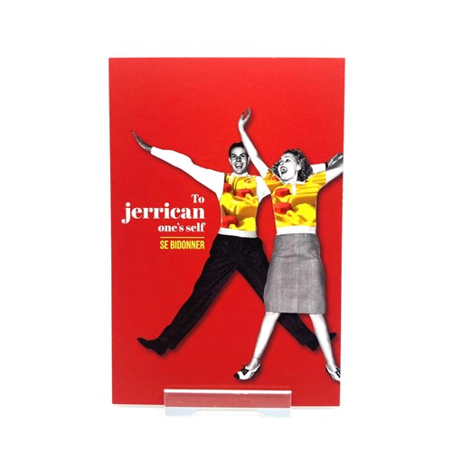 Carte "To jerrican one's self (se bidonner)" + env.