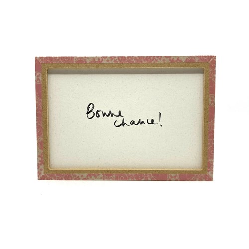 Cadre "Bonne chance!"