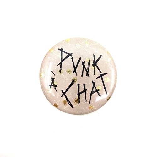 Badge "Punk à chat"
