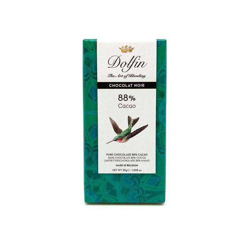 Chocolat noir  88% cacao 30gr