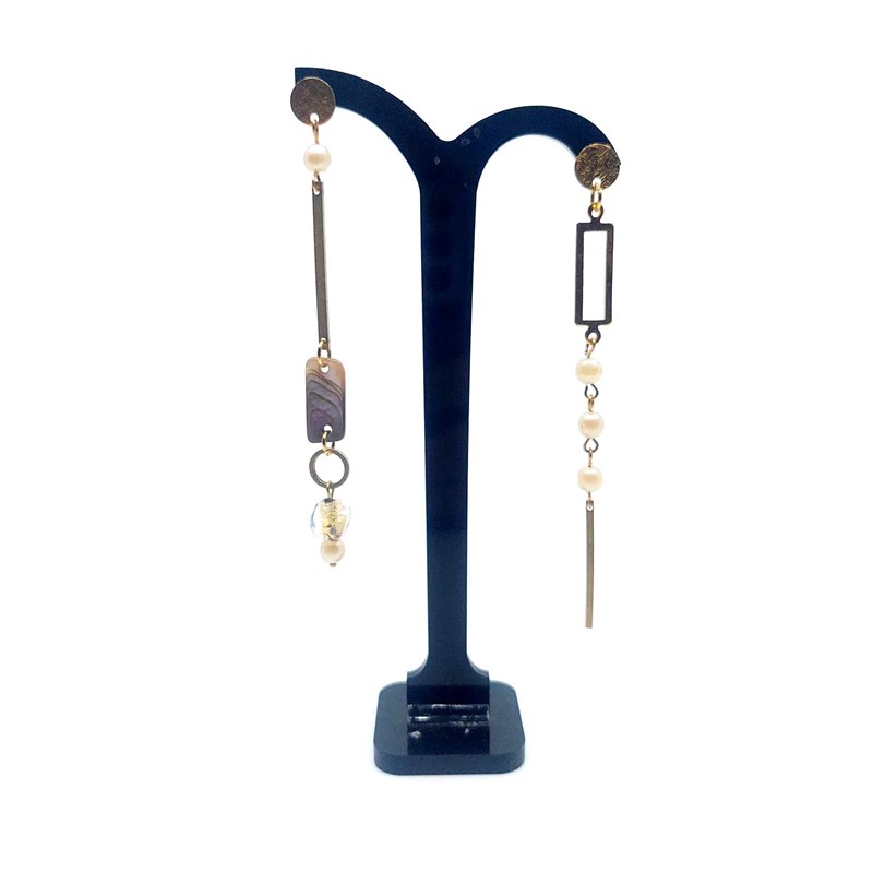 Boucles d'oreilles Upcycling