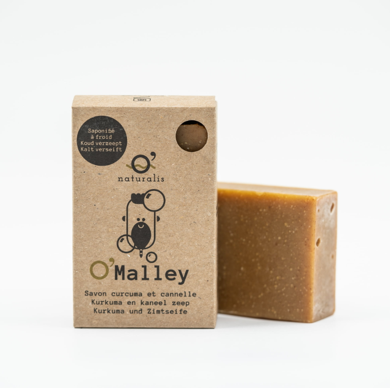 O'Malley - savon au curcuma et à la cannelle