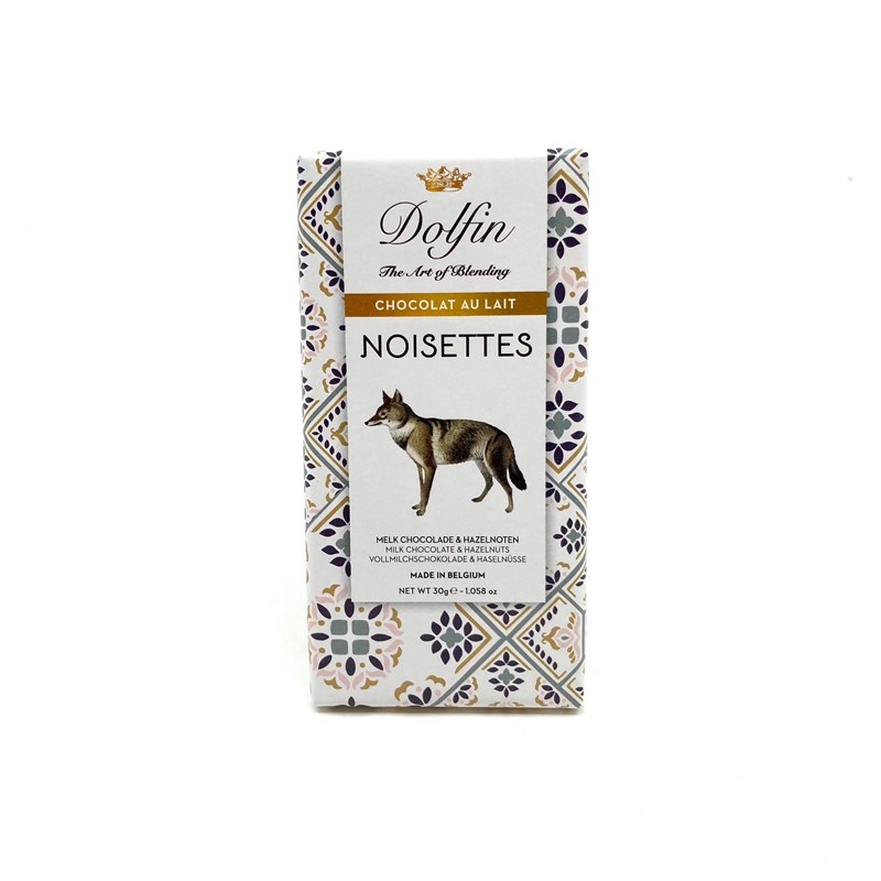 Chocolat lait noisettes 30gr