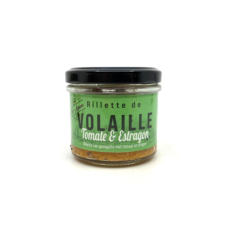 Rillettes de volaille tomate & estragon 90g