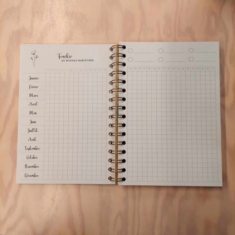 AGENDA 2026 – Lila/menthe A5