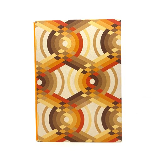 Carnet '70s - 15*21 cm - jaune orange