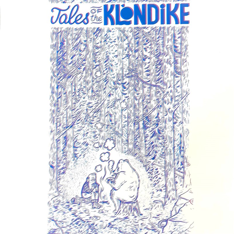 Sérigraphies 50*70  "Tales of the Klondike"