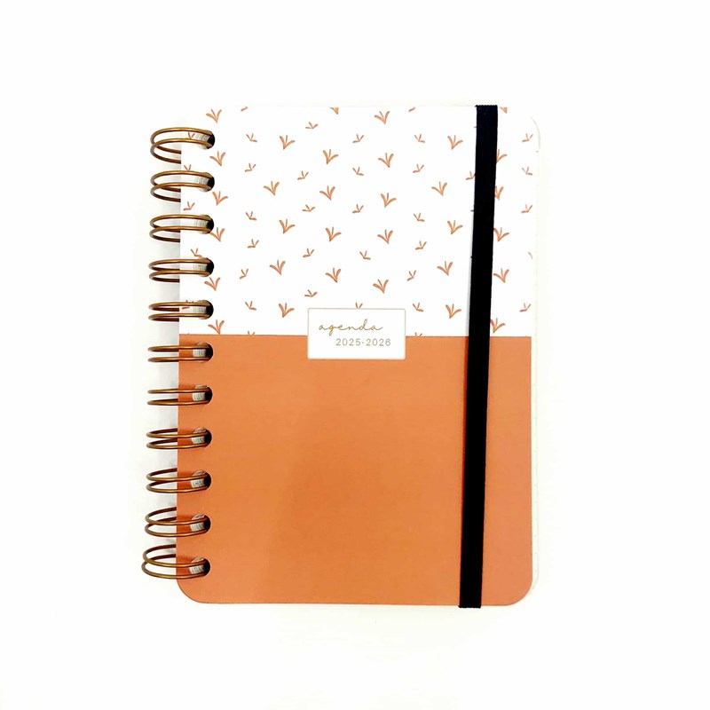 AGENDA 2025/26– PETIT FORMAT (A6) TERRACOTTA