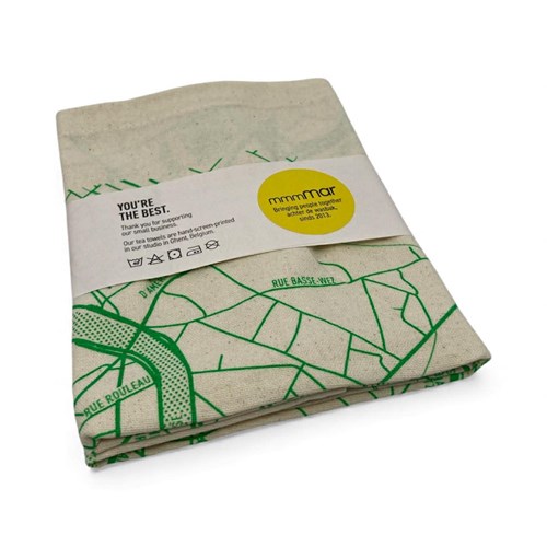 Essuie de vaisselle PLAN DE LIEGE vert