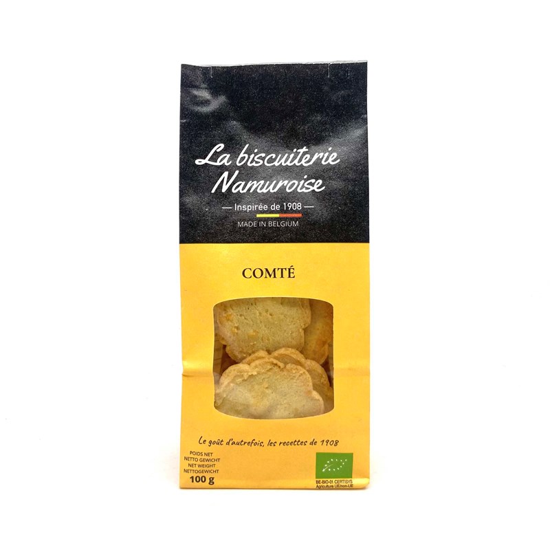 Biscuits salés Comté BIO - 100gr
