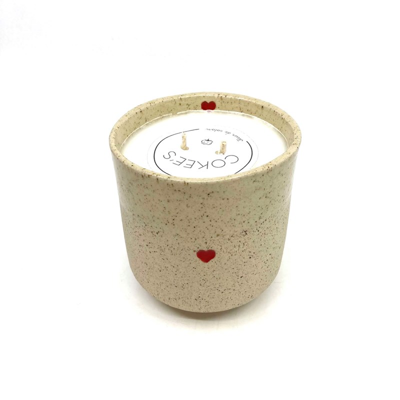 Bougie tasse petit coeur