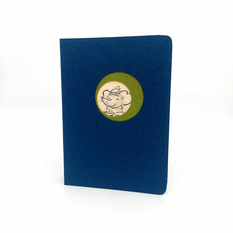 Agenda bleu "Souris" A6