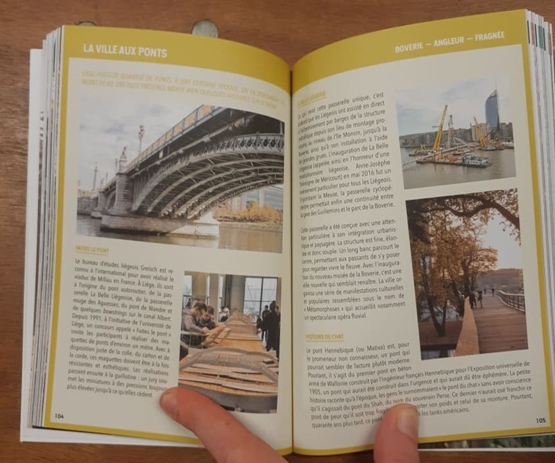 Liège à pied - Nouvelle édition revue et corrigée