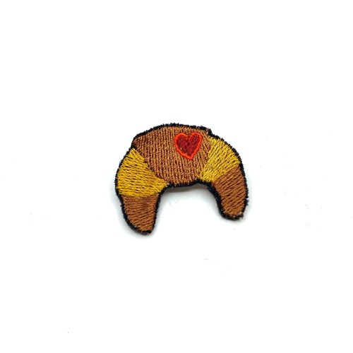 Broche "croissant"