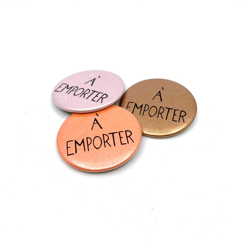 Badge "A emporter"