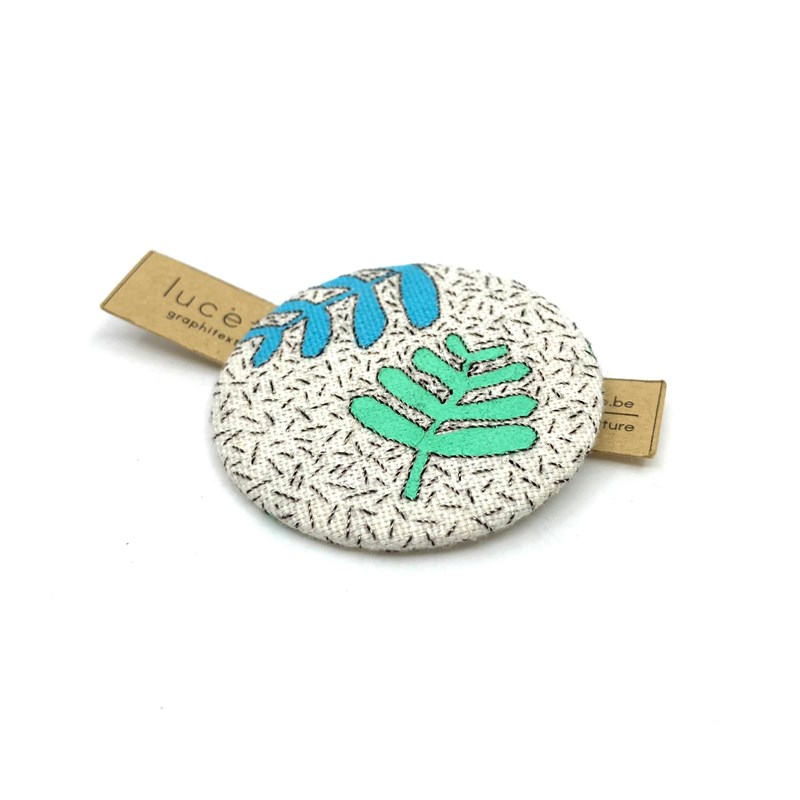 ATELIER LUCETTE Badge feuille