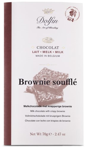Chocolat au Lait / Brownies soufflés 70gr