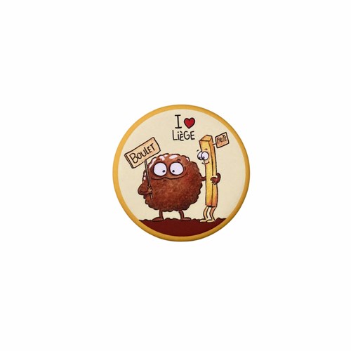 Magnet "I love Liège" Boulet
