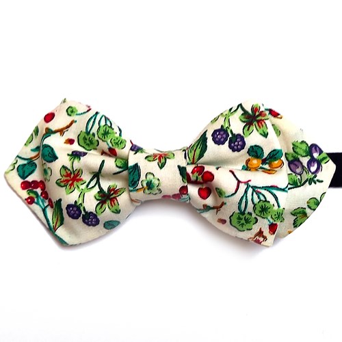 Noeud modèle Côme motif garden fruit