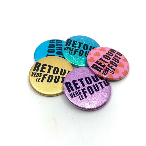 Badge "Retour vers le foutu"