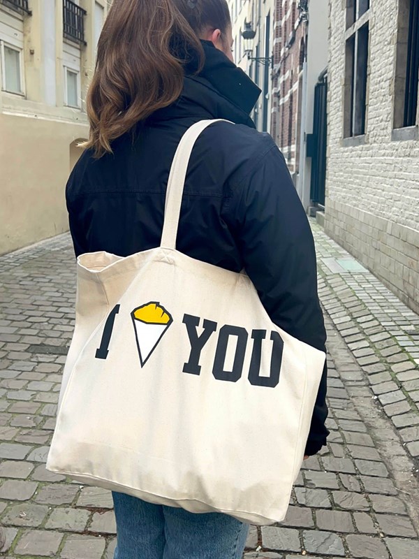 Tote bag "I Fries You"